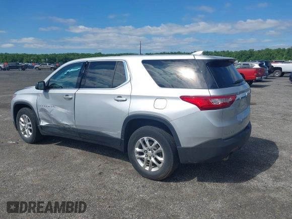 2021 Chevrolet Traverse LS with VIN 1GNERFKW3MJ200569, listed as a IAAI auction lot 42279102 with 73,783 mi miles and . Bid and sale history available at DreamBid. Image 14.