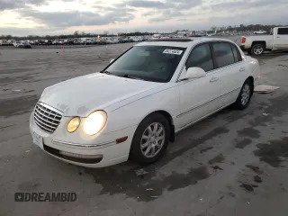 2007 Kia Amanti with VIN KNALD125975129901, listed as a Copart auction lot 84274524 with 208,021 mi miles and Clean Title. Bid and sale history available at carsss.com. Image 1.