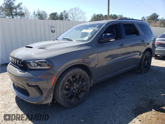 2023 Dodge Durango GT Plus with VIN 1C4RDHDG3PC636311, listed as a Copart auction lot 46085645 with Not provided miles and Salvage title. Bid and sale history available at DreamBid. Image 1.
