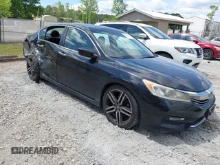 2016 Honda Accord Sport z VIN 1HGCR2F58GA040575, wystawiony jako IAAI lot #42139073 z przebiegiem 186 040 mil mil oraz . Historia ofert i sprzedaży dostępna na DreamBid. Obrazek 1.