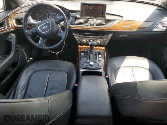 2014 Audi A6 Premium Plus with VIN WAUFMAFC5EN045299, listed as a Copart auction lot 59783855 with 117,488 mi miles and Clean title. Bid and sale history available at DreamBid. Image 8.
