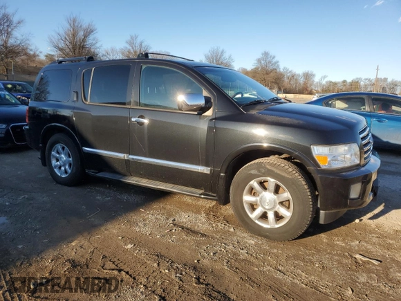 2007 Infiniti QX56 with VIN 5N3AA08C37N806379, listed as a Copart auction lot 86931164 with 276,986 mi miles and Clean Title. Bid and sale history available at carsss.com. Image 4.
