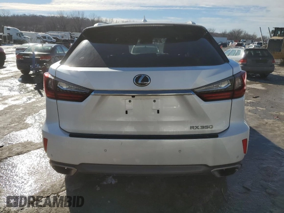 2018 Lexus RX 350 with VIN JTJBZMCA6J2037471, listed as a Copart auction lot 88723895 with 78,978 mi miles and Salvage title. Bid and sale history available at DreamBid. Image 6.