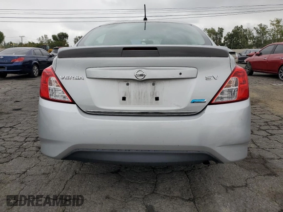 2016 Nissan Versa S with VIN 3N1CN7AP3GL848165, listed as a Copart auction lot 53156985 with 64,681 mi miles and Salvage Title. Bid and sale history available at carsss.com. Image 6.