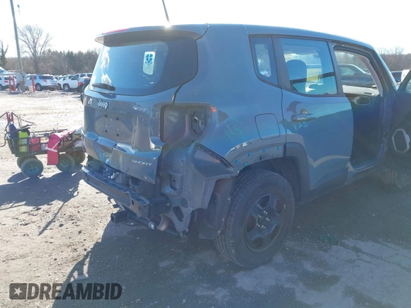 2017 Jeep Renegade Sport z VIN ZACCJBABXHPE92290, wystawiony jako IAAI lot #41209157 z przebiegiem 86 553 mil mil oraz . Historia ofert i sprzedaży dostępna na DreamBid. Obrazek 17.