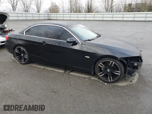 2007 BMW 3 Series 328i with VIN WBAWR33507PX79021, listed as a Copart auction lot 46251805 with 153,004 mi miles and Salvage title. Bid and sale history available at DreamBid. Image 4.