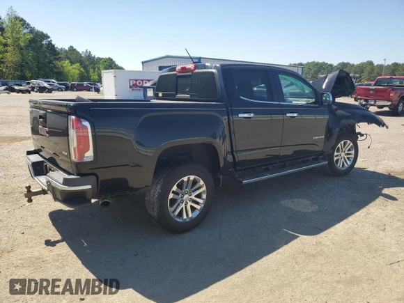 2015 GMC Canyon 2WD SLT with VIN 1GTG5CE30F1240270, listed as a Copart auction lot 80481794 with 138,227 mi miles and Salvage Title. Bid and sale history available at carsss.com. Image 3.