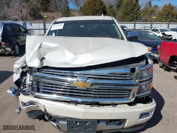 2015 Chevrolet Silverado 1500 High Country with VIN 3GCUKTEJ2FG434388, listed as a IAAI auction lot 41677014 with 117,959 mi miles. Bid and sale history available at carsss.com. Image 13.