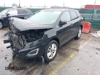 2017 Ford Edge SEL with VIN 2FMPK4J87HBB96013, listed as a IAAI auction lot 41493642 with 109,294 mi miles. Bid and sale history available at carsss.com. Image 2.
