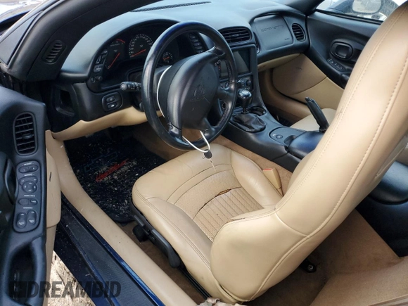 1999 Chevrolet Corvette with VIN 1G1YY32G6X5116106, listed as a Copart auction lot 75231884 with 57,353 mi miles and Salvage Title. Bid and sale history available at carsss.com. Image 8.