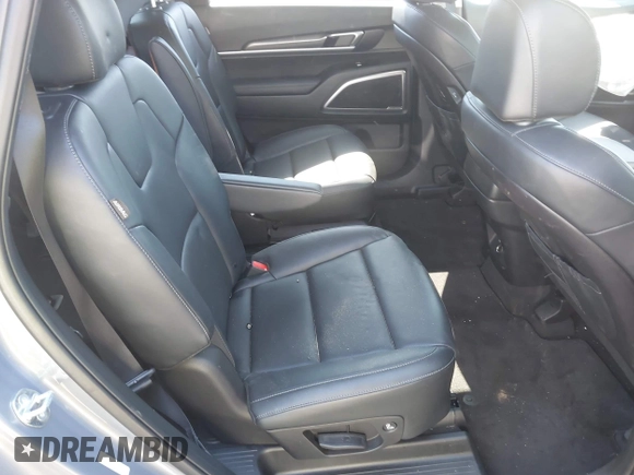 2025 Kia Telluride S with VIN 5XYP64GC6SG622930, listed as a IAAI auction lot 42643647 with 11,056 mi miles and . Bid and sale history available at DreamBid. Image 8.