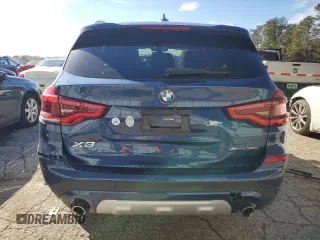 2020 BMW X3 xDrive30i with VIN 5UXTY5C07L9D65002, listed as a Copart auction lot 45898605 with 45,176 mi miles and Salvage Title. Bid and sale history available at DreamBid. Image 6.