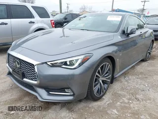 2017 Infiniti Q60 2.0t with VIN JN1CV7EL1HM321126, listed as a IAAI auction lot 41967092 with 72,158 mi miles and . Bid and sale history available at DreamBid. Image 18.