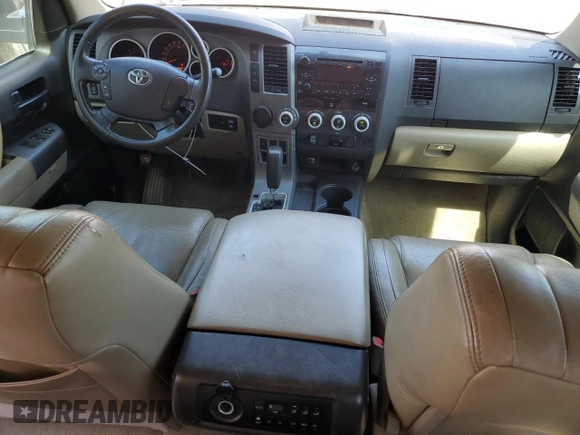 2010 Toyota Sequoia SR5 with VIN 5TDZY5G15AS022800, listed as a Copart auction lot 69982384 with 213,548 mi miles and Salvage Title. Bid and sale history available at carsss.com. Image 8.