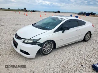2013 Honda Civic Si with VIN 2HGFG4A51DH705433, listed as a Copart auction lot 60259055 with 111,129 mi miles and Salvage title. Bid and sale history available at DreamBid. Image 1.
