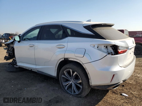 2017 Lexus RX with VIN JTJBZMCA6H2017585, listed as a Copart auction lot 49061465 with 119,947 mi miles and Salvage Title. Bid and sale history available at carsss.com. Image 2.
