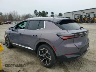 2024 Chevrolet Equinox EV LT with VIN 3GN7DLRR8RS295321, listed as a Copart auction lot 52962445 with Not Provided miles and Salvage Title. Bid and sale history available at DreamBid. Image 2.