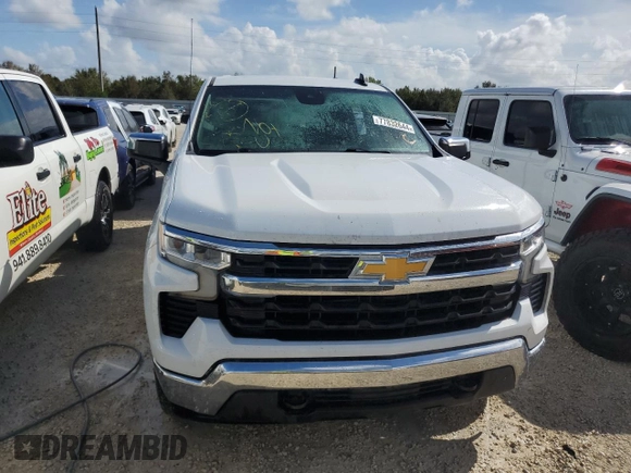 2022 Chevrolet Silverado 1500 LT with VIN 1GCPDDEK5NZ641474, listed as a Copart auction lot 77832644 with Not Provided miles and Salvage Title. Bid and sale history available at DreamBid. Image 5.