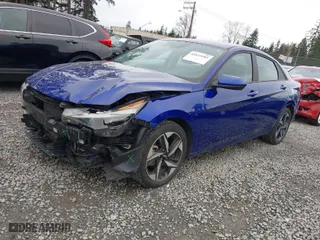 2023 Hyundai Elantra SEL with VIN KMHLS4AG6PU437171, listed as a IAAI auction lot 41833685 with 47,692 mi miles. Bid and sale history available at carsss.com. Image 2.