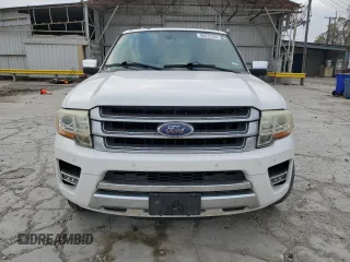 2015 Ford Expedition EL Platinum with VIN 1FMJK1LT5FEF28442, listed as a Copart auction lot 86672594 with 160,987 mi miles and Salvage Title. Bid and sale history available at carsss.com. Image 5.