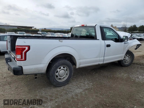 2017 Ford F-150 XL with VIN 1FTMF1C84HKC93294, listed as a Copart auction lot 44221775 with 183,672 mi miles and Salvage Title. Bid and sale history available at carsss.com. Image 3.
