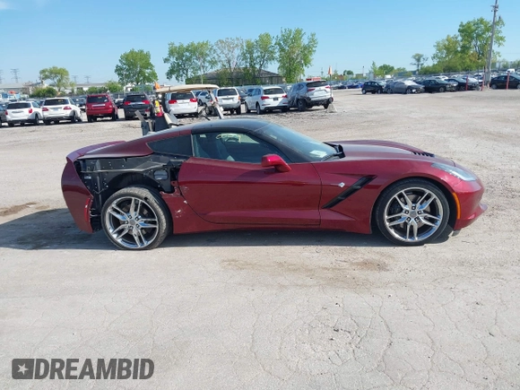 2016 Chevrolet Corvette Z51 2LT with VIN 1G1YK2D71G5115826, listed as a IAAI auction lot 42220009 with Not provided miles and . Bid and sale history available at DreamBid. Image 14.