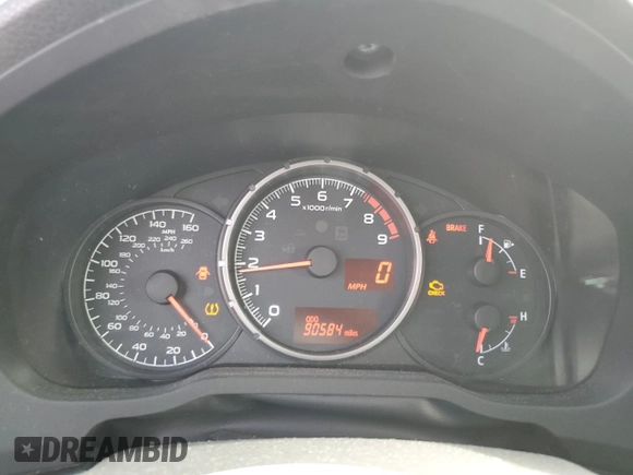 2014 Subaru BRZ Limited with VIN JF1ZCAC19E9606592, listed as a Copart auction lot 44969315 with 90,584 mi miles and Salvage Title. Bid and sale history available at carsss.com. Image 9.