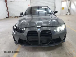 2025 BMW M4 Competition xDrive with VIN WBS33HK01SCS44279, listed as a Copart auction lot 52850015 with 8,369 mi miles and Clean Title. Bid and sale history available at carsss.com. Image 5.