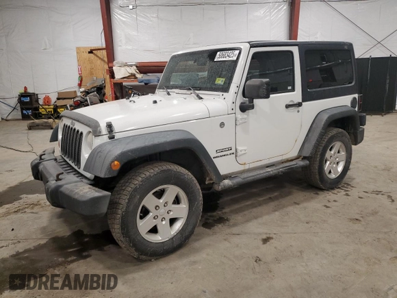 2013 Jeep Wrangler Sport with VIN 1C4AJWAG3DL557070, listed as a Copart auction lot 50683425 with 193,416 mi miles and Clean Title. Bid and sale history available at carsss.com. Image 1.