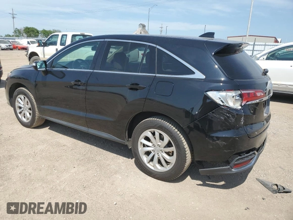 2016 Acura RDX Technology with VIN 5J8TB4H56GL012825, listed as a Copart auction lot 61005445 with 129,242 mi miles and Salvage title. Bid and sale history available at DreamBid. Image 2.