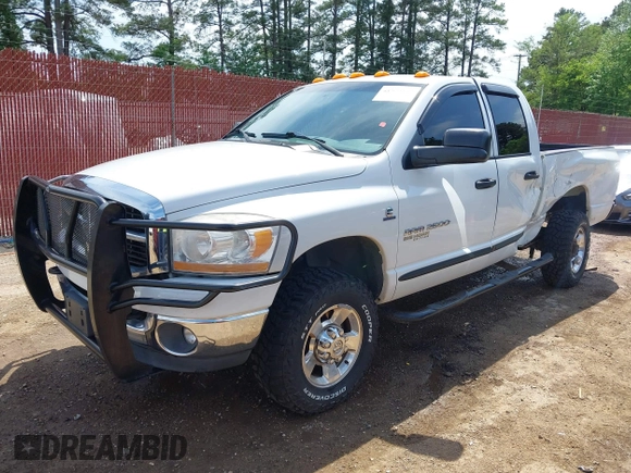 2006 Dodge Ram 2500 SLT with VIN 3D7KS28C36G230672, listed as a IAAI auction lot 41975152 with 190,500 mi miles. Bid and sale history available at carsss.com. Image 17.