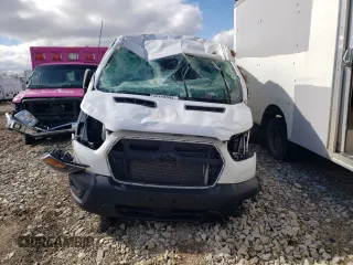 2023 Ford Transit Cargo with VIN 1FTYE1Y80PKA95744, listed as a Copart auction lot 46119335 with Not Provided miles and Salvage Title. Bid and sale history available at carsss.com. Image 5.