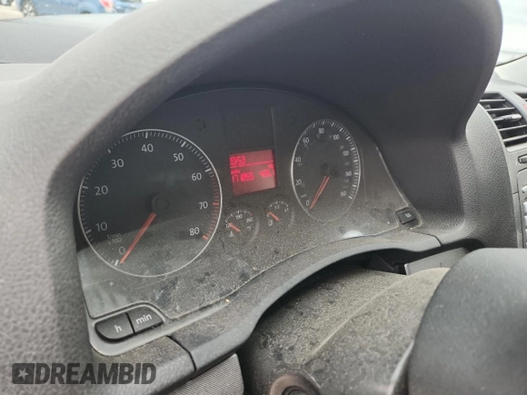 2009 Volkswagen Jetta SE with VIN 3VWRZ71K39M079676, listed as a Copart auction lot 60407665 with 171,855 mi miles and Non repairable. Bid and sale history available at DreamBid. Image 9.