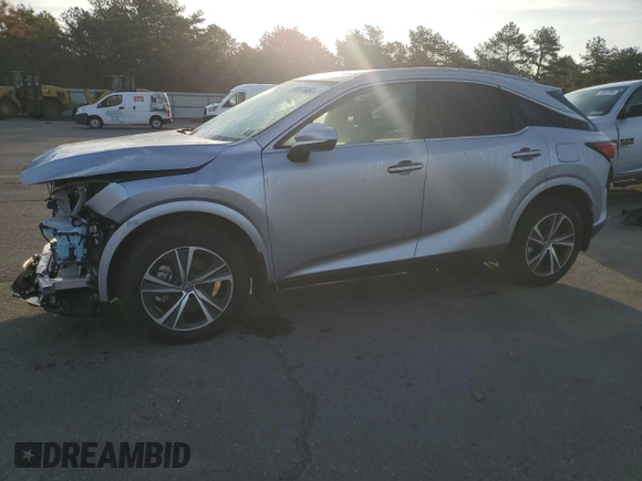 2023 Lexus RX with VIN 2T2BAMCA5PC020189, listed as a Copart auction lot 46678454 with 4,454 mi miles. Bid and sale history available at carsss.com. Image 1.