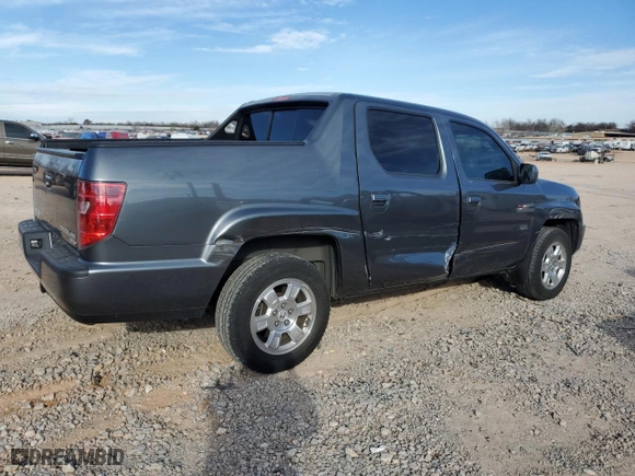2010 Honda Ridgeline RTS with VIN 5FPYK1F47AB013335, listed as a Copart auction lot 45019354 with 145,661 mi miles and Salvage Title. Bid and sale history available at carsss.com. Image 3.