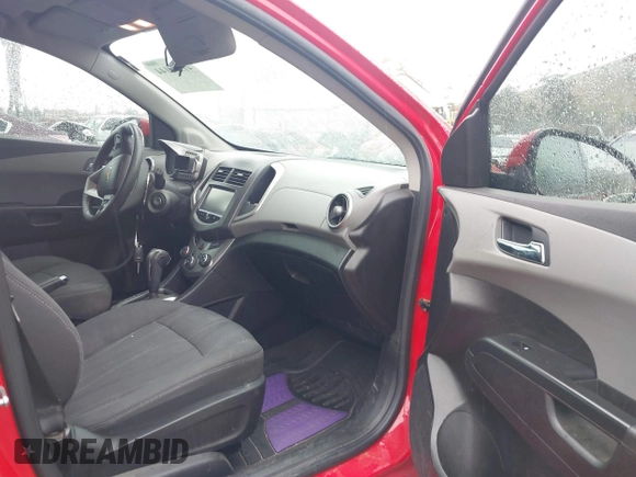 2016 Chevrolet Sonic LT with VIN 1G1JC6SH6G4126943, listed as a IAAI auction lot 41552144 with 179,021 mi miles. Bid and sale history available at carsss.com. Image 5.
