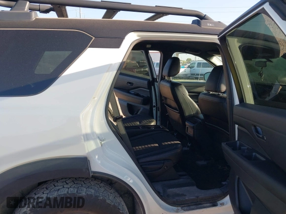 2023 Nissan Pathfinder Rock Creek with VIN 5N1DR3BD6PC254342, listed as a IAAI auction lot 41950069 with 26,144 mi miles and . Bid and sale history available at DreamBid. Image 8.