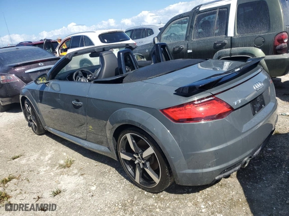 2020 Audi TT Roadster with VIN TRUTECFV1L1001052, listed as a Copart auction lot 76446124 with NaN miles and Salvage Title. Bid and sale history available at carsss.com. Image 2.