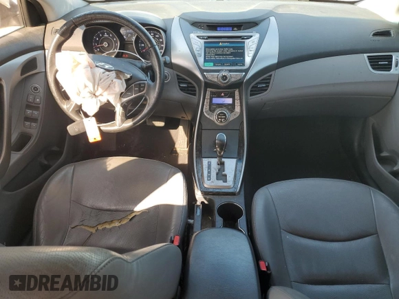 2013 Hyundai Elantra Limited with VIN 5NPDH4AE7DH202368, listed as a Copart auction lot 52707695 with 105,956 mi miles and Salvage Title. Bid and sale history available at DreamBid. Image 8.