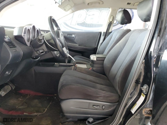 2007 Nissan Murano SL with VIN JN8AZ08T57W510509, listed as a Copart auction lot 53747415 with 100,201 mi miles and Clean Title. Bid and sale history available at carsss.com. Image 7.