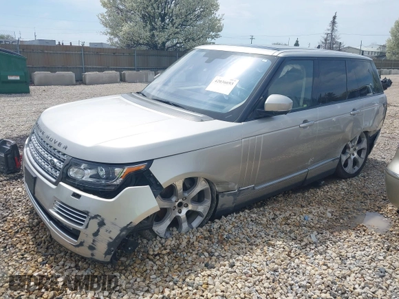 2015 Land Rover Range Rover Supercharged Autobiography with VIN SALGV2TF7FA214068, listed as a IAAI auction lot 42036693 with 79,905 mi miles. Bid and sale history available at carsss.com. Image 18.