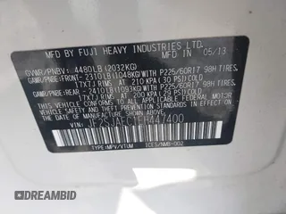 2014 Subaru Forester Premium with VIN JF2SJAEC1EH447400, listed as a IAAI auction lot 42532127 with 128,173 mi miles and . Bid and sale history available at DreamBid. Image 9.