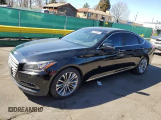 2015 Hyundai Genesis 3.8L with VIN KMHGN4JE6FU085988, listed as a Copart auction lot 50898555 with 153,742 mi miles and Salvage Title. Bid and sale history available at carsss.com. Image 1.