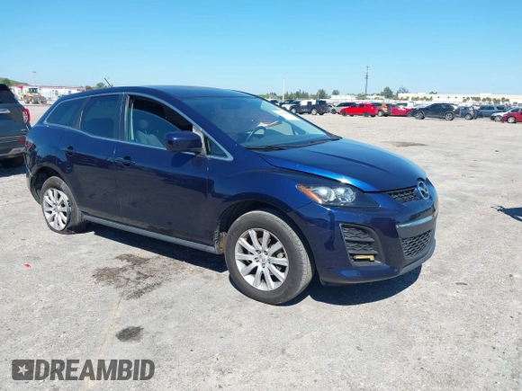 2010 Mazda CX-7 SV with VIN JM3ER2W5XA0311034, listed as a IAAI auction lot 41662042 with 151,470 mi miles. Bid and sale history available at carsss.com. Image 1.