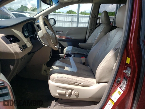 2011 Toyota Sienna XLE AAS with VIN 5TDYK3DC4BS095486, listed as a Copart auction lot 60629475 with 232,462 mi miles and Salvage title. Bid and sale history available at DreamBid. Image 7.