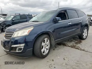 2016 Chevrolet Traverse LT z VIN 1GNKRGKD1GJ200033, wystawiony jako Copart lot #51181645 z przebiegiem 92 878 mil mil oraz Szkoda całkowita • Salvage title. Historia ofert i sprzedaży dostępna na DreamBid. Obrazek 1.