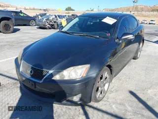 2009 Lexus IS 250 with VIN JTHBK262592084131, listed as a IAAI auction lot 41338249 with Not Provided miles. Bid and sale history available at carsss.com. Image 2.