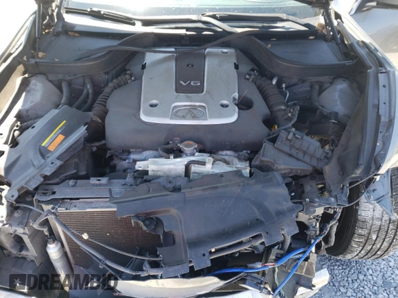 2012 Infiniti G25 Journey with VIN JN1DV6AP7CM810145, listed as a Copart auction lot 53663485 with 132,043 mi miles and Salvage Title. Bid and sale history available at carsss.com. Image 13.
