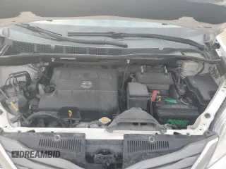 2012 Toyota Sienna XLE AAS with VIN 5TDYK3DC6CS277532, listed as a Copart auction lot 47453945 with 130,451 mi miles and Salvage Title. Bid and sale history available at carsss.com. Image 13.