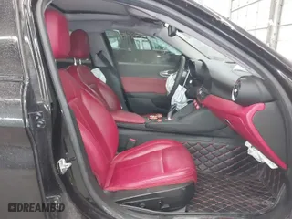 2019 Alfa Romeo Giulia Ti with VIN ZARFAMBN3K7608778, listed as a IAAI auction lot 41238451 with 1 mi miles. Bid and sale history available at carsss.com. Image 5.